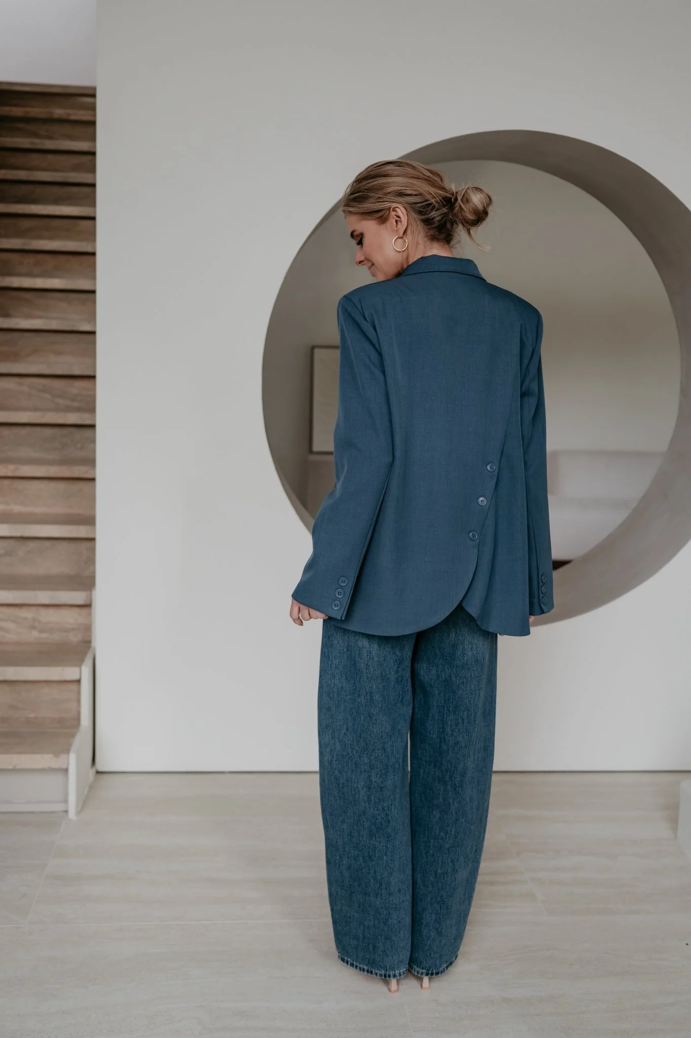 Zinigu blazer I Blue - Image 24