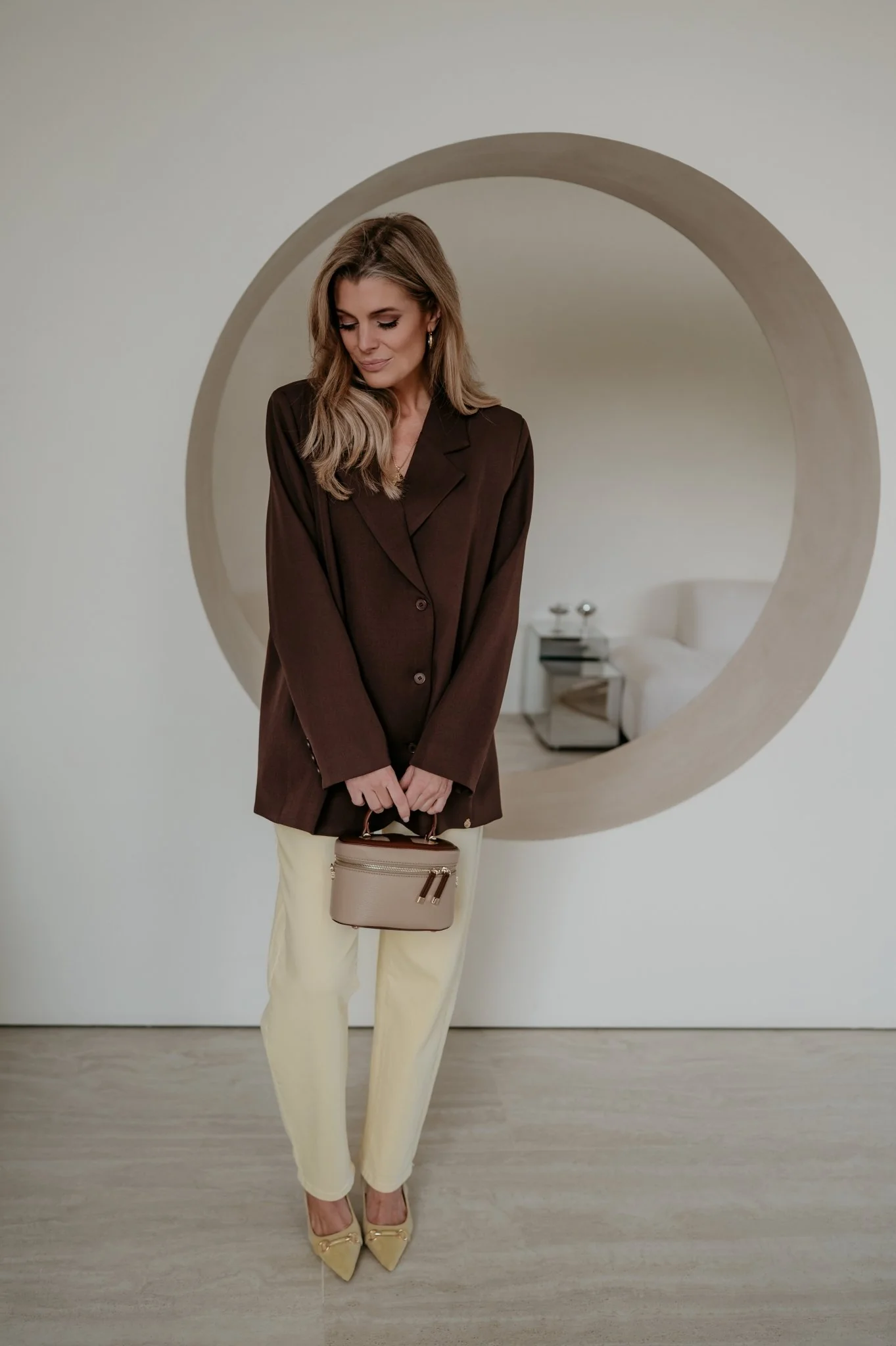 Zinigu blazer I Chocolate Brown - Image 23