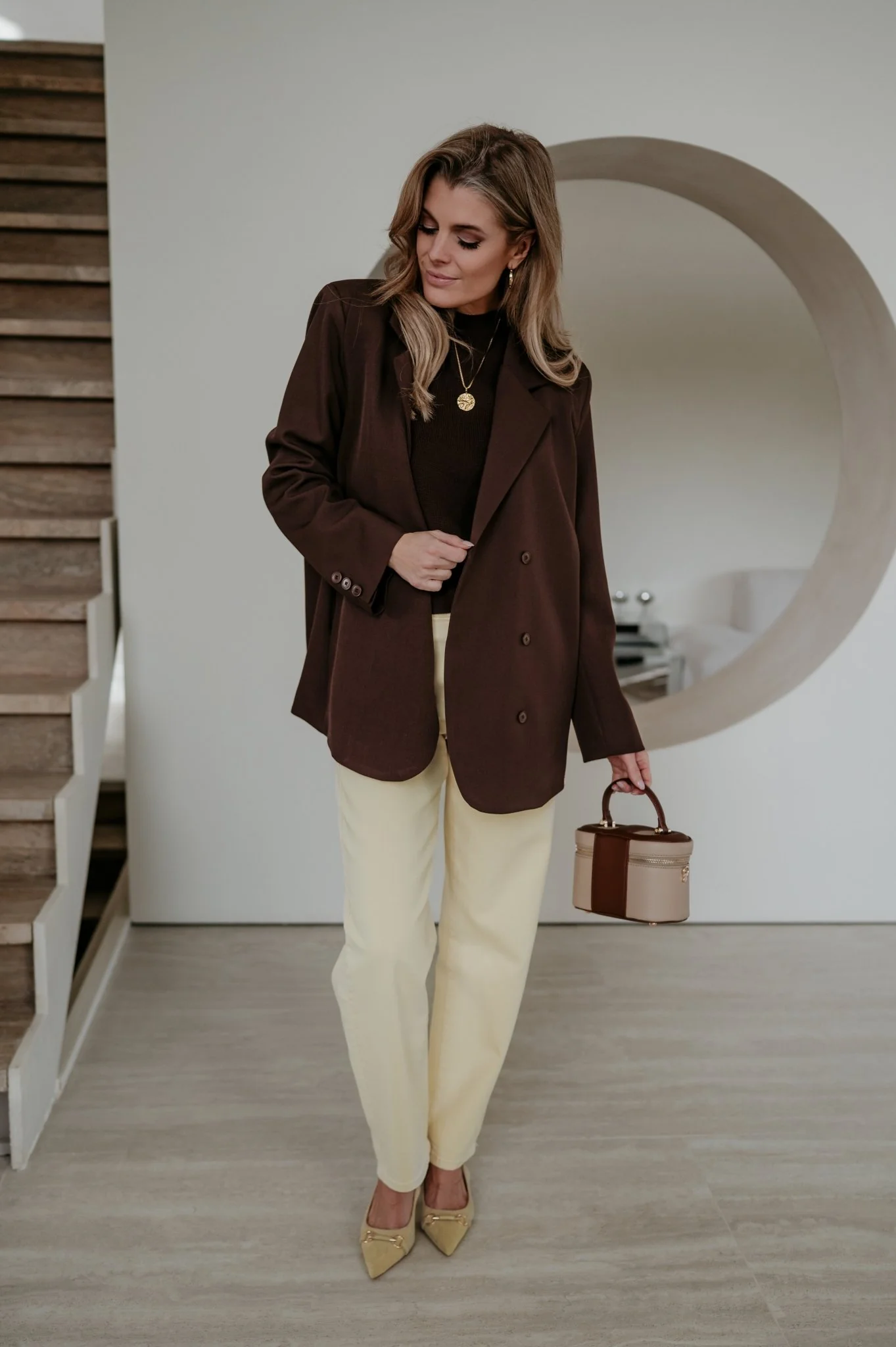 Zinigu blazer I Chocolate Brown - Image 27