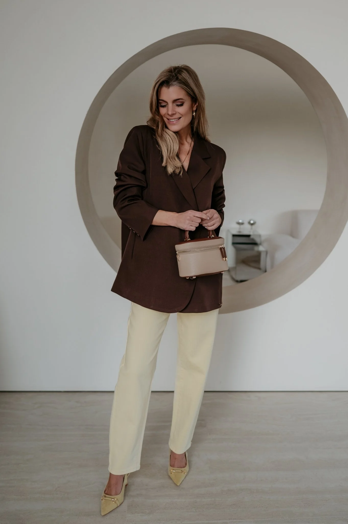 Zinigu blazer I Chocolate Brown - Image 28