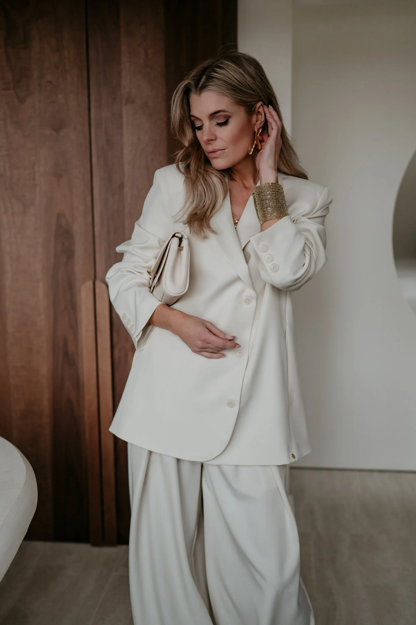 Zinigu blazer I Ecru