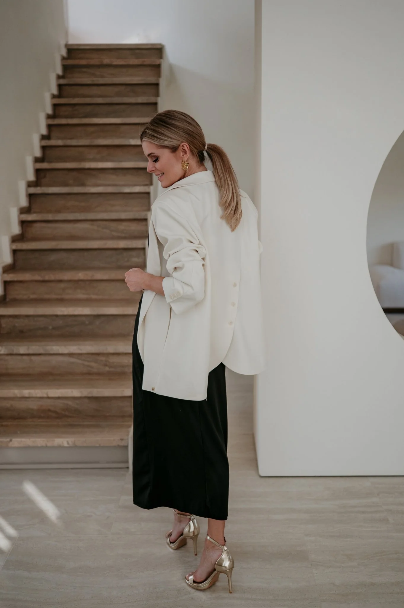 Zinigu blazer I Ecru - Image 12
