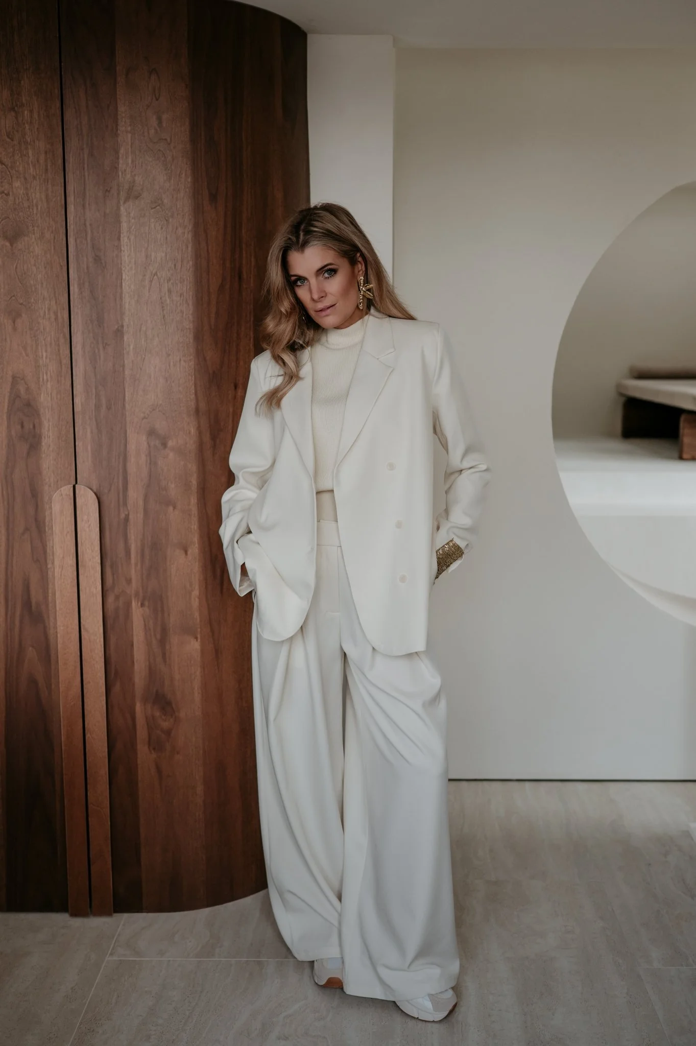 Zinigu blazer I Ecru - Image 16