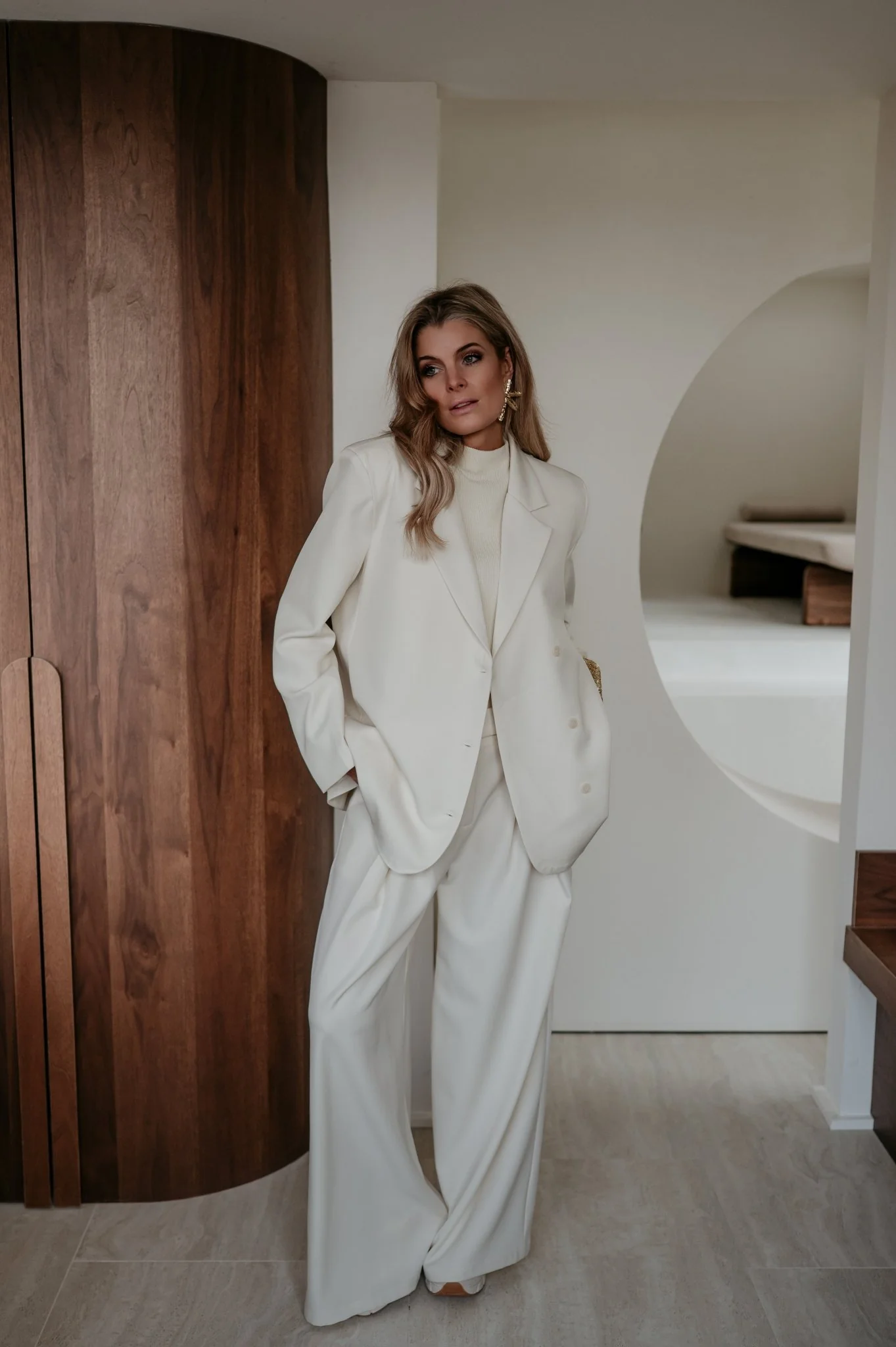 Zinigu blazer I Ecru - Image 19