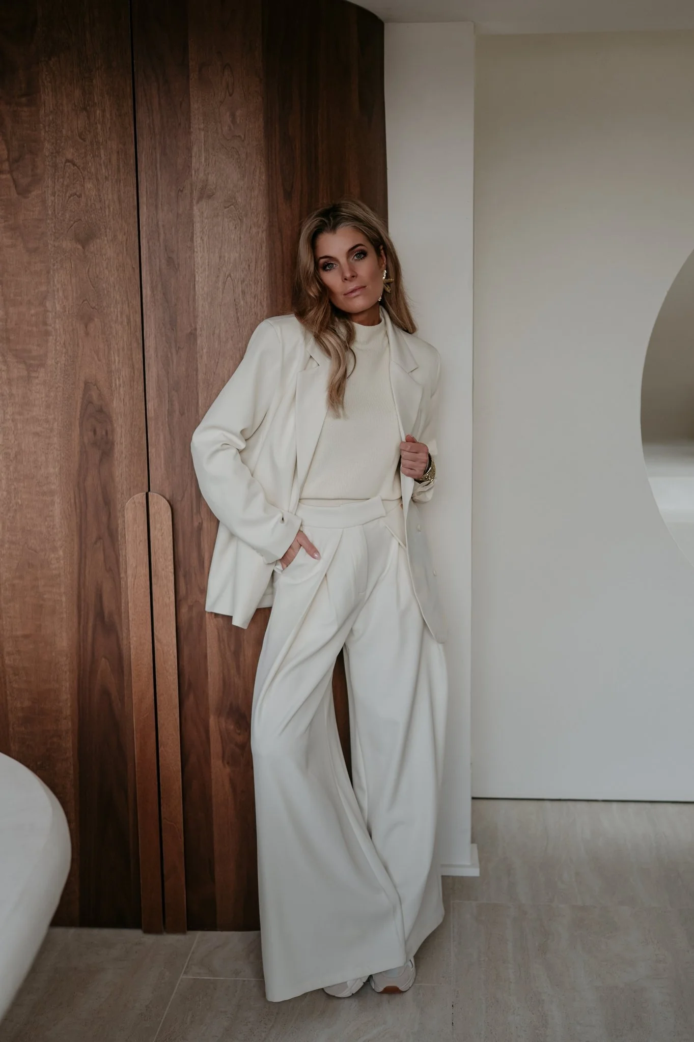 Zinigu blazer I Ecru - Image 2