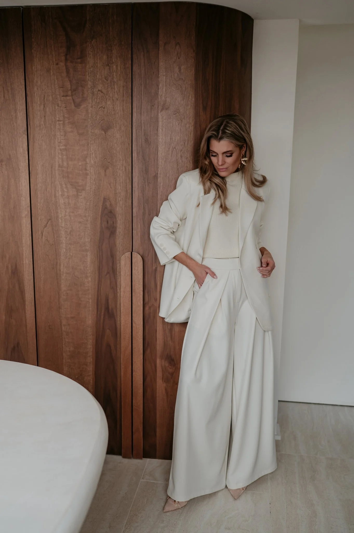 Zinigu blazer I Ecru - Image 6