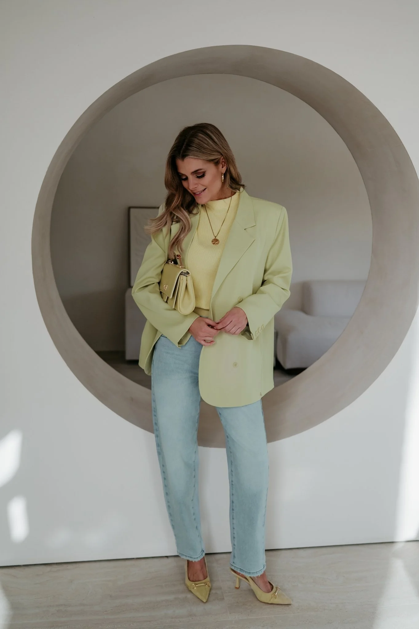 Zinigu blazer I Kiwi