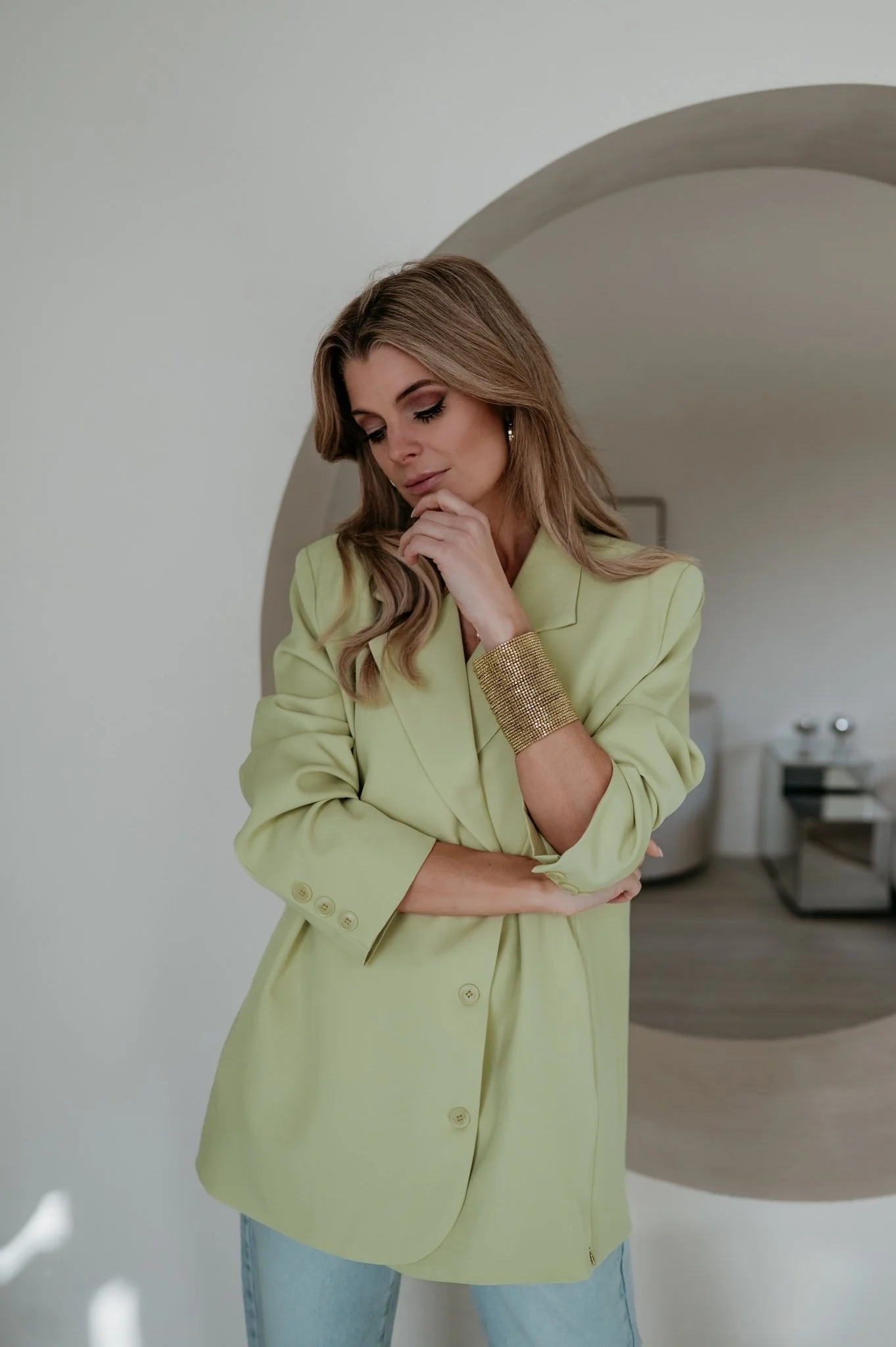 Zinigu blazer I Kiwi - Image 11