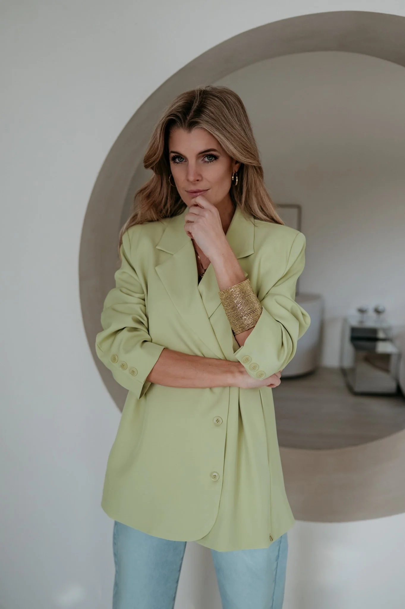 Zinigu blazer I Kiwi - Image 4