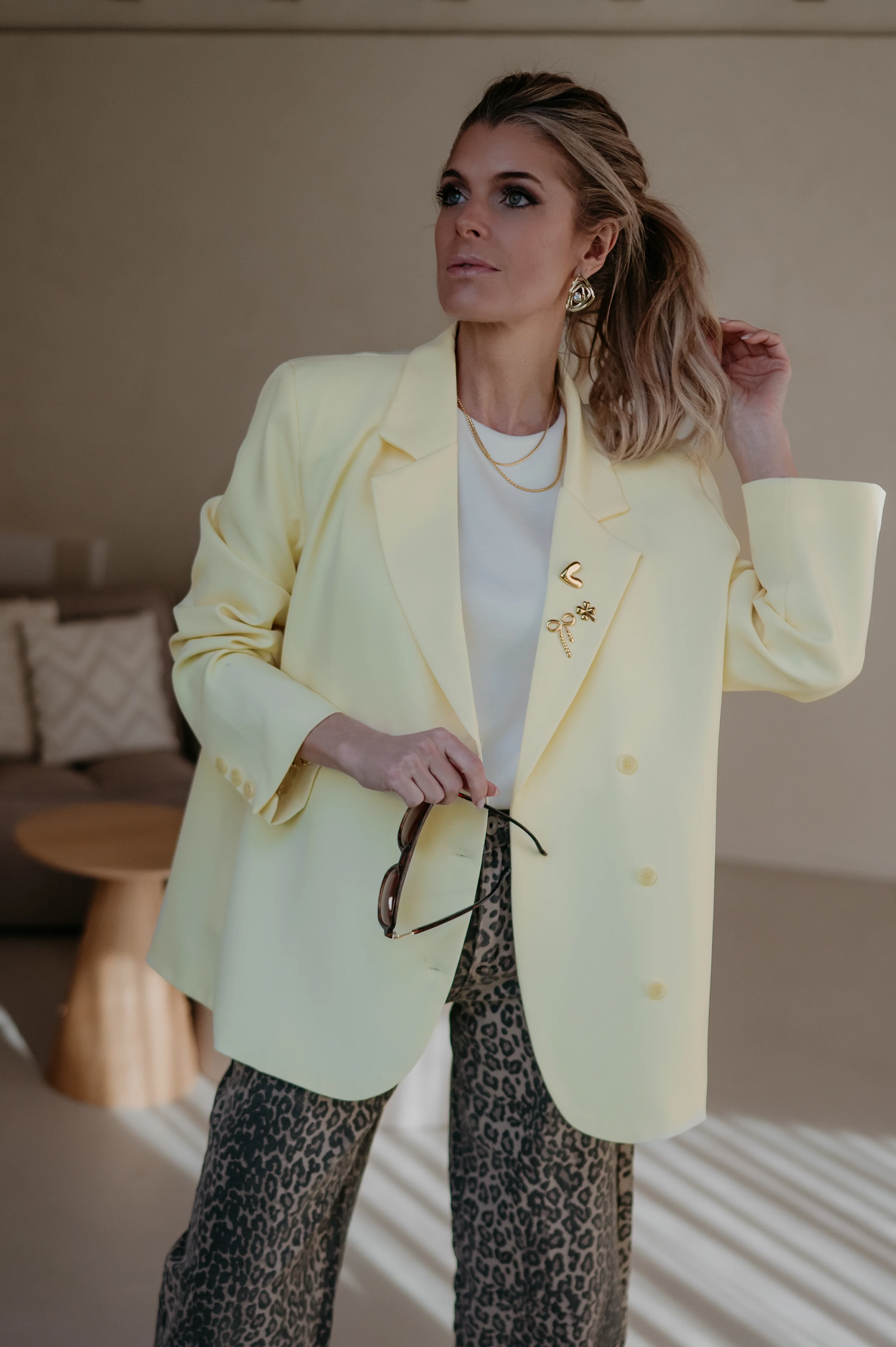 Zinigu blazer I Yellow - Image 11