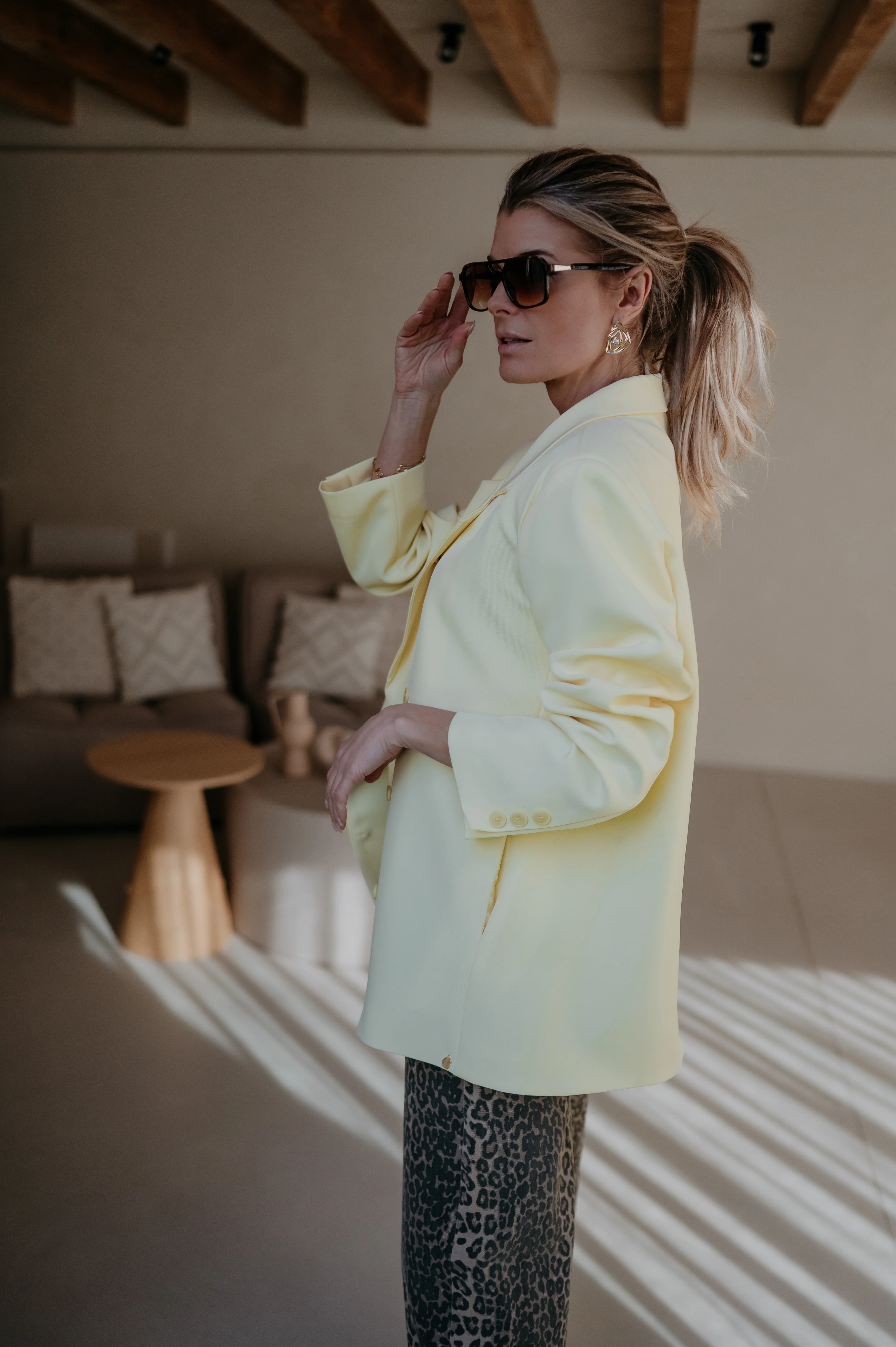 Zinigu blazer I Yellow - Image 20