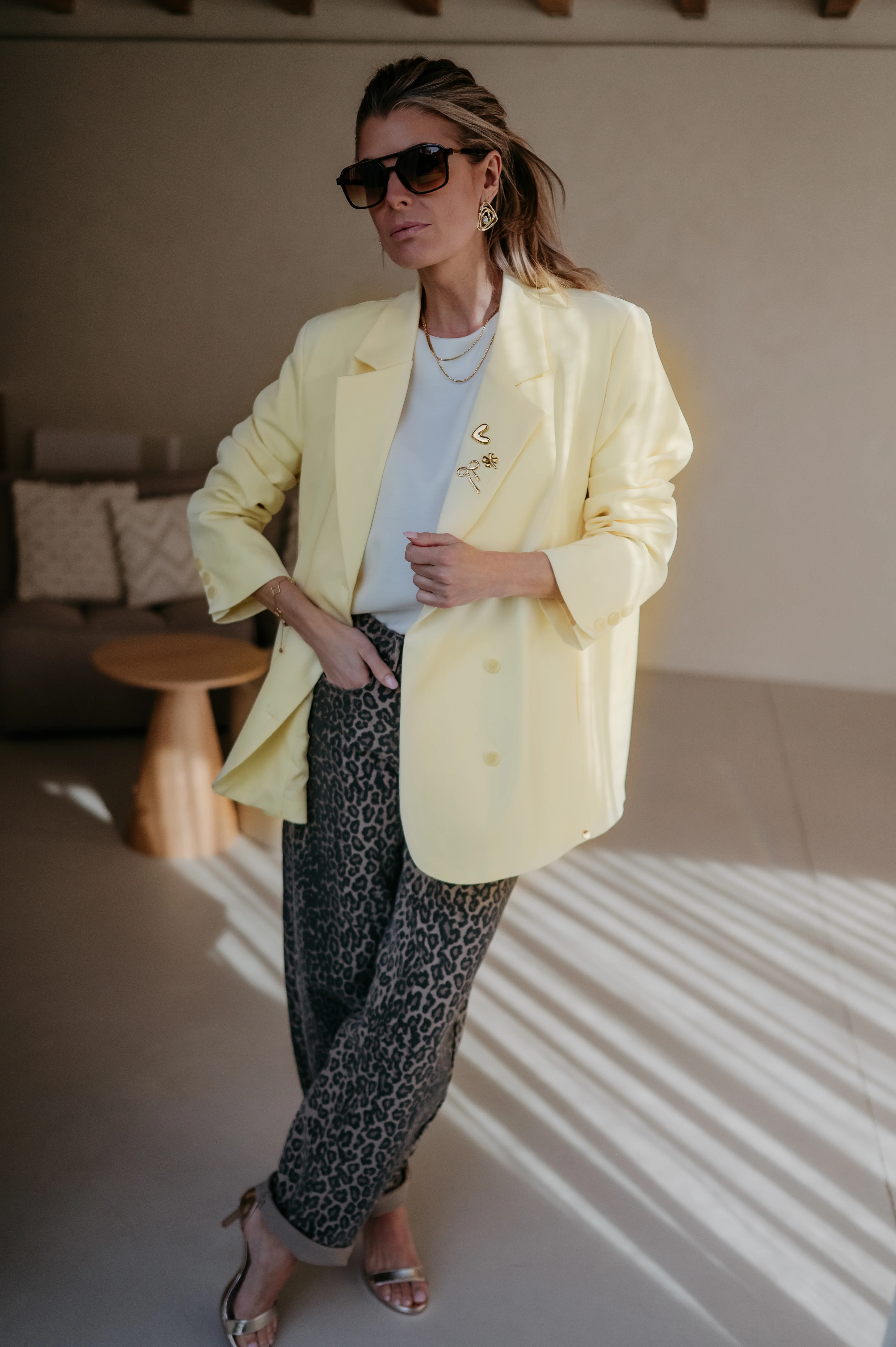 Zinigu blazer I Yellow - Image 22