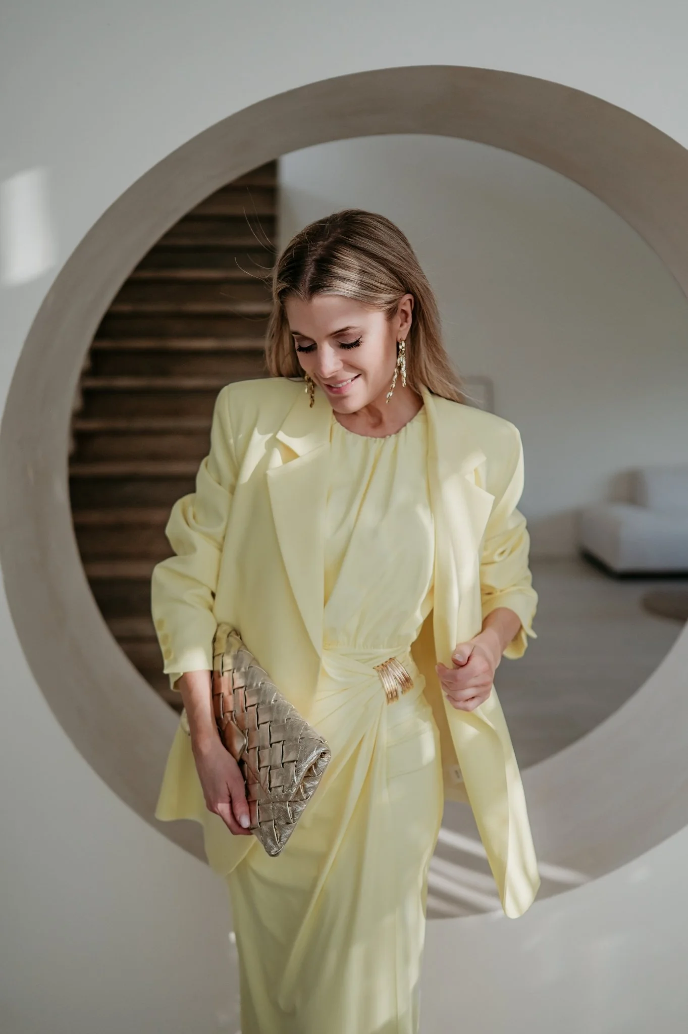 Zinigu blazer I Yellow - Image 30