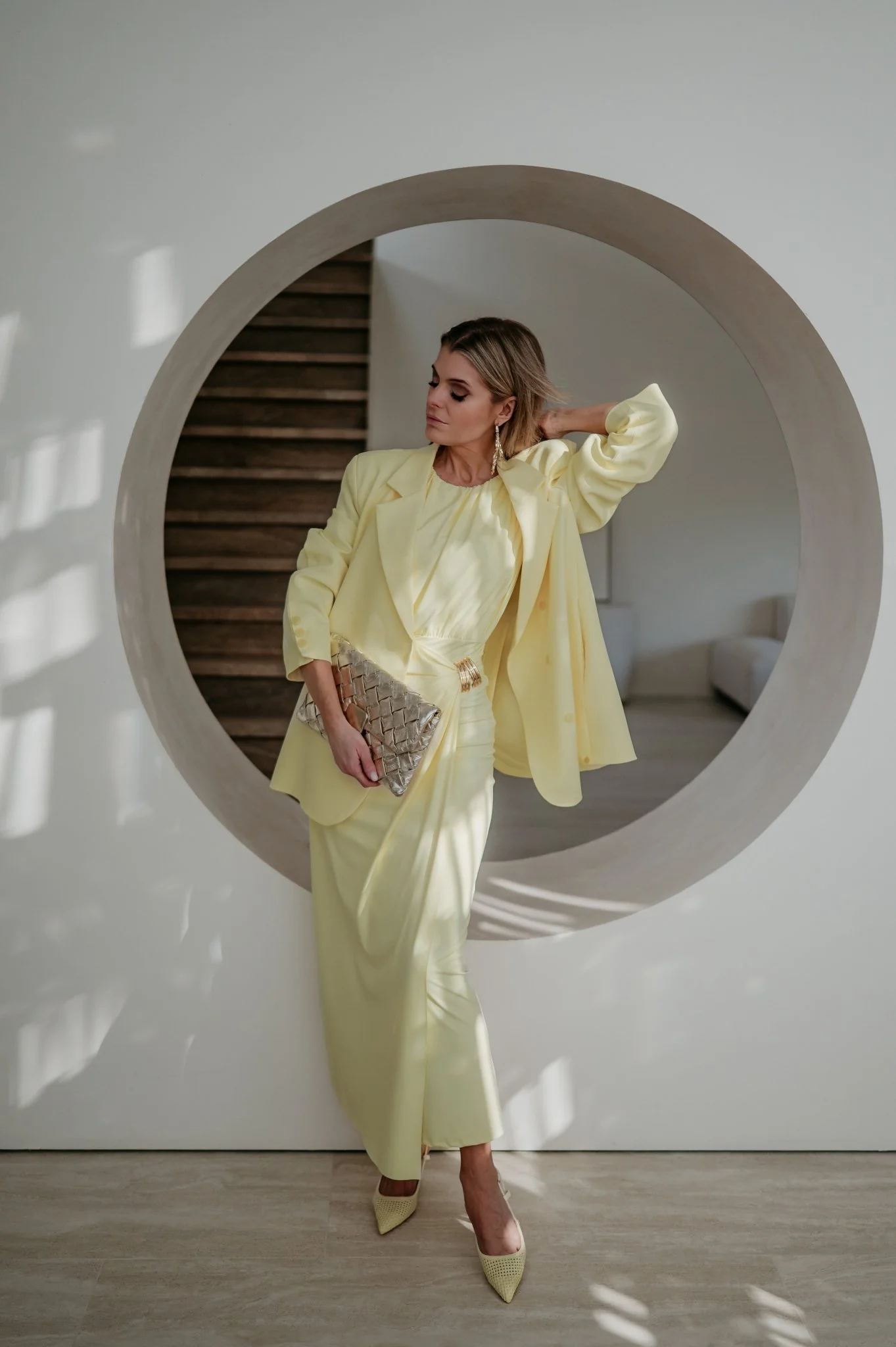 Zinigu blazer I Yellow - Image 31