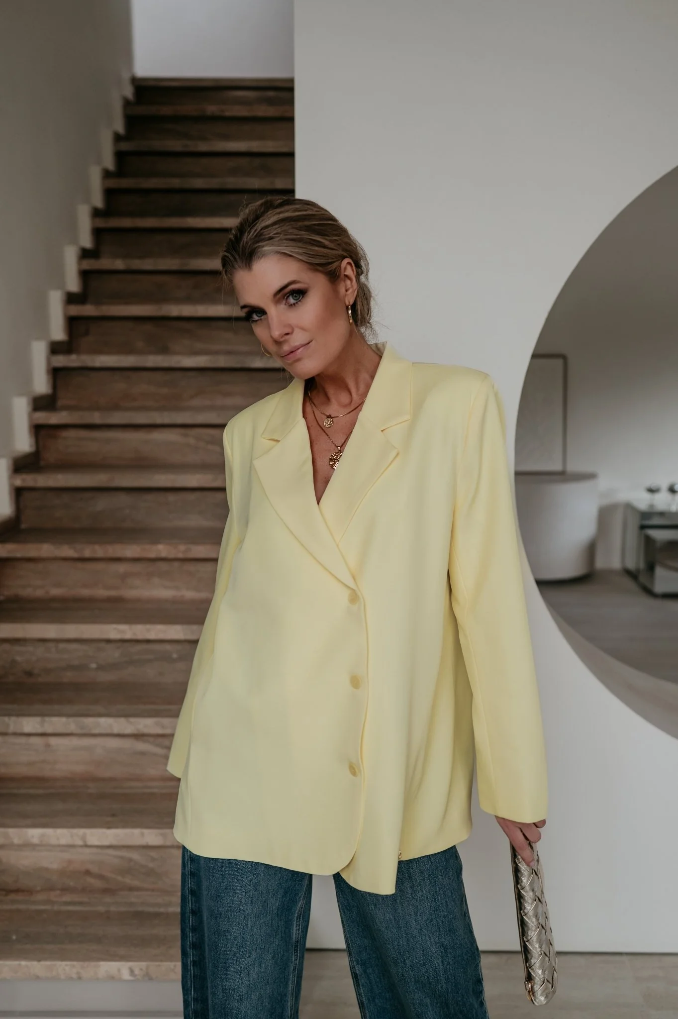 Zinigu blazer I Yellow - Image 33