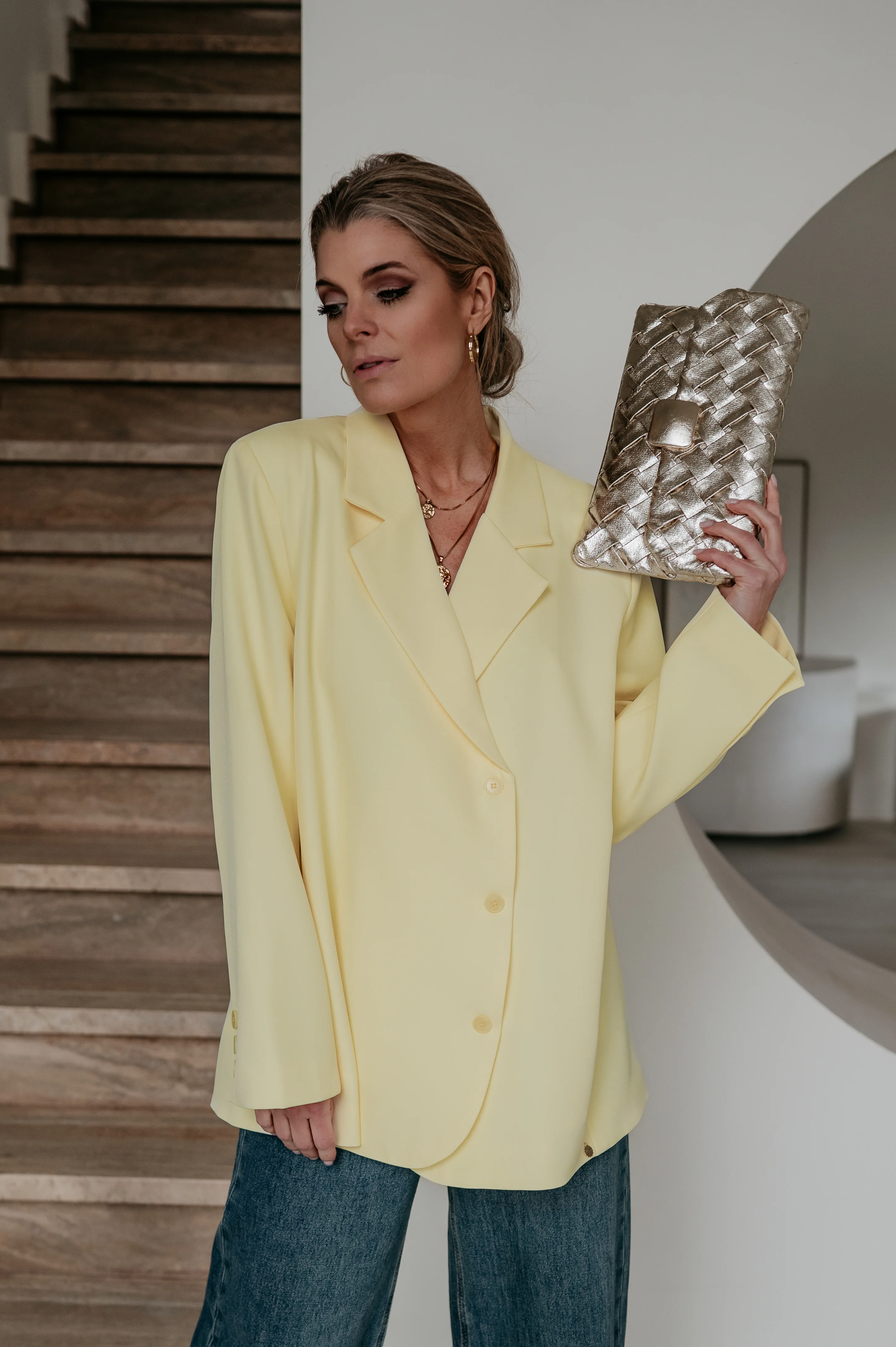 Zinigu blazer I Yellow - Image 35