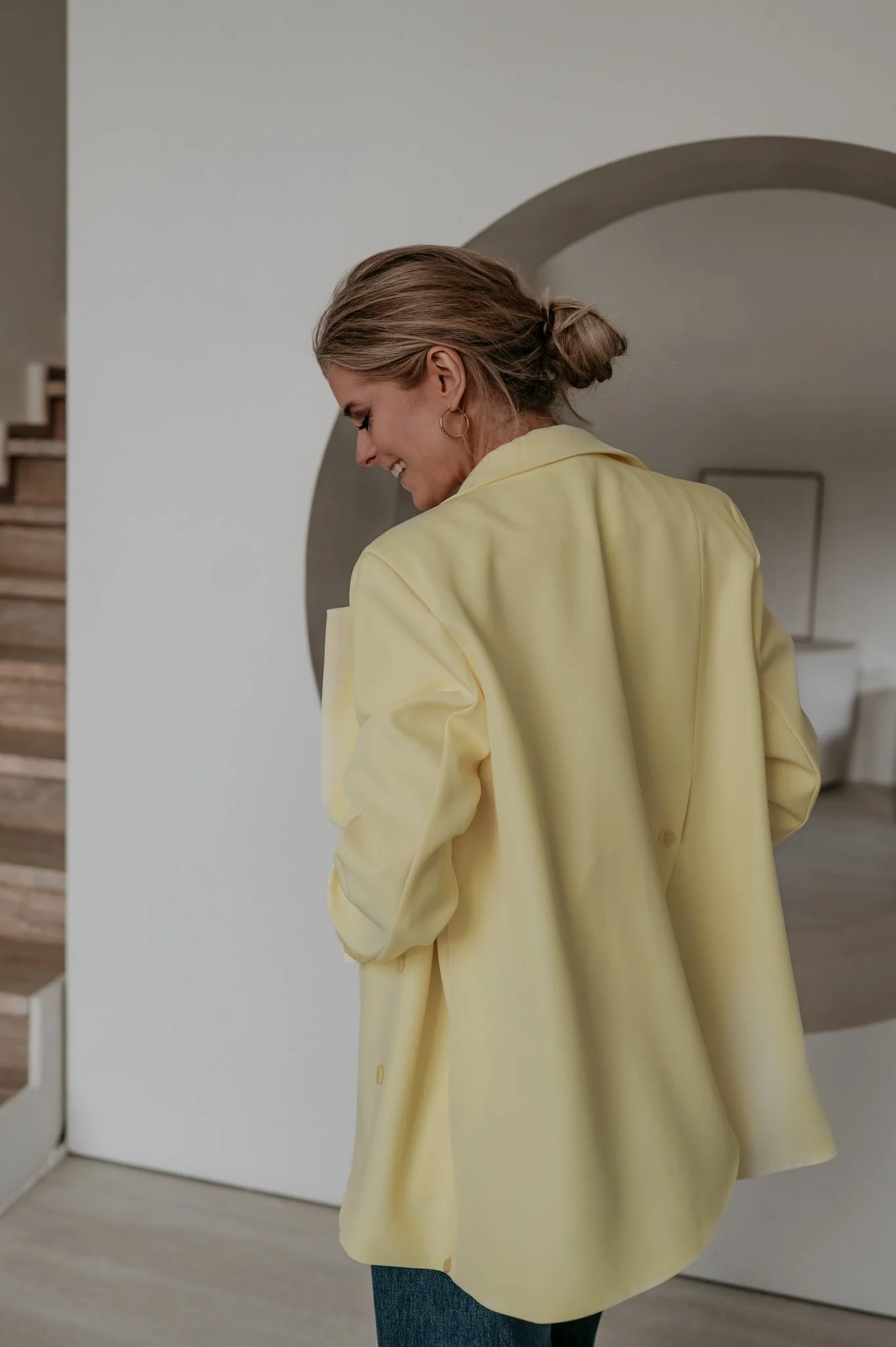Zinigu blazer I Yellow - Image 37