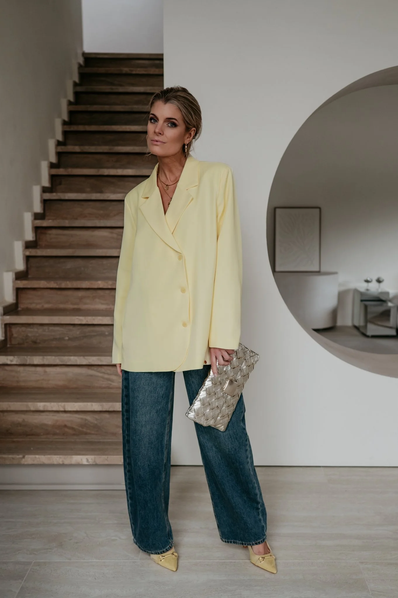 Zinigu blazer I Yellow - Image 38