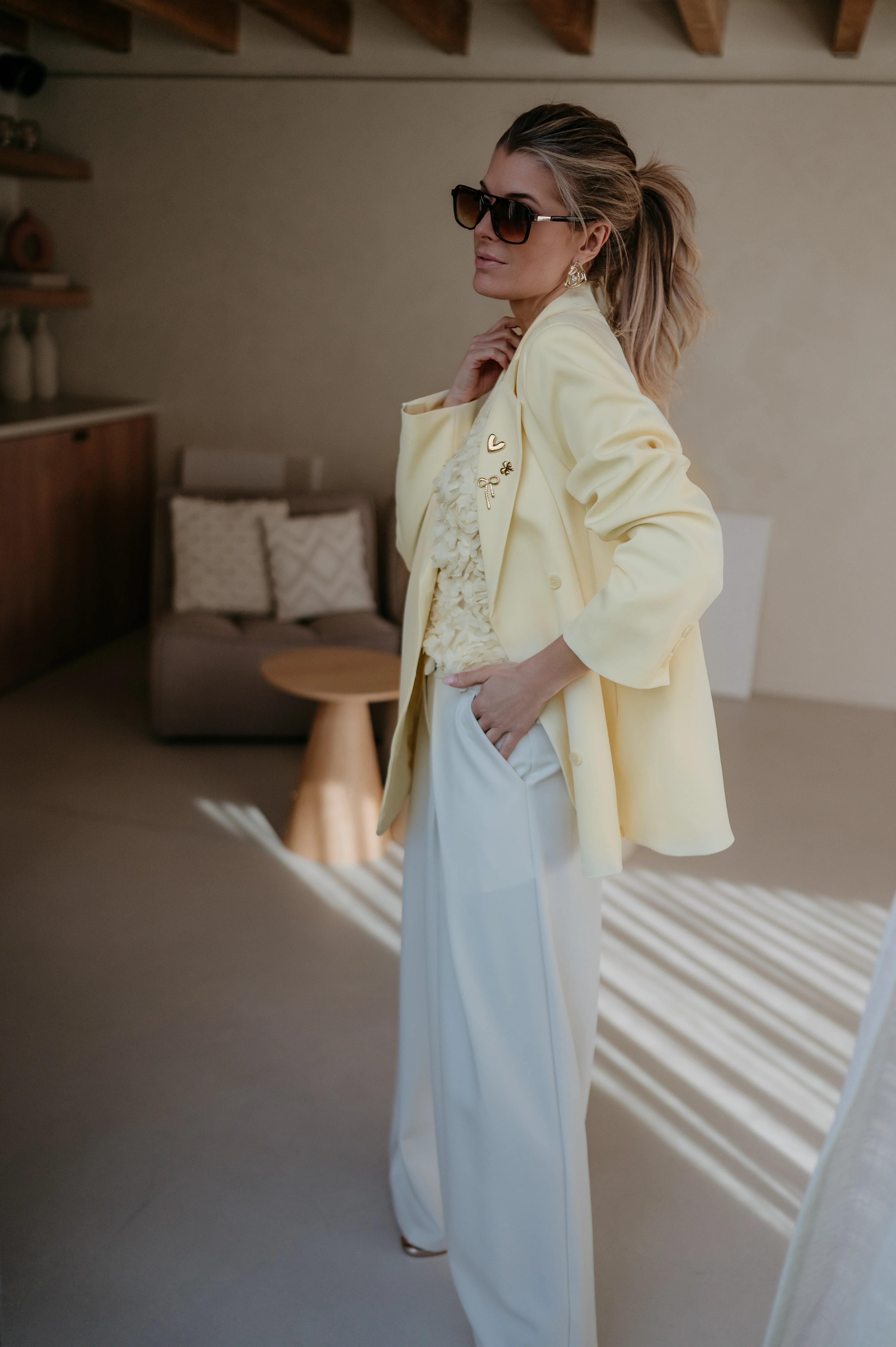 Zinigu blazer I Yellow - Image 6