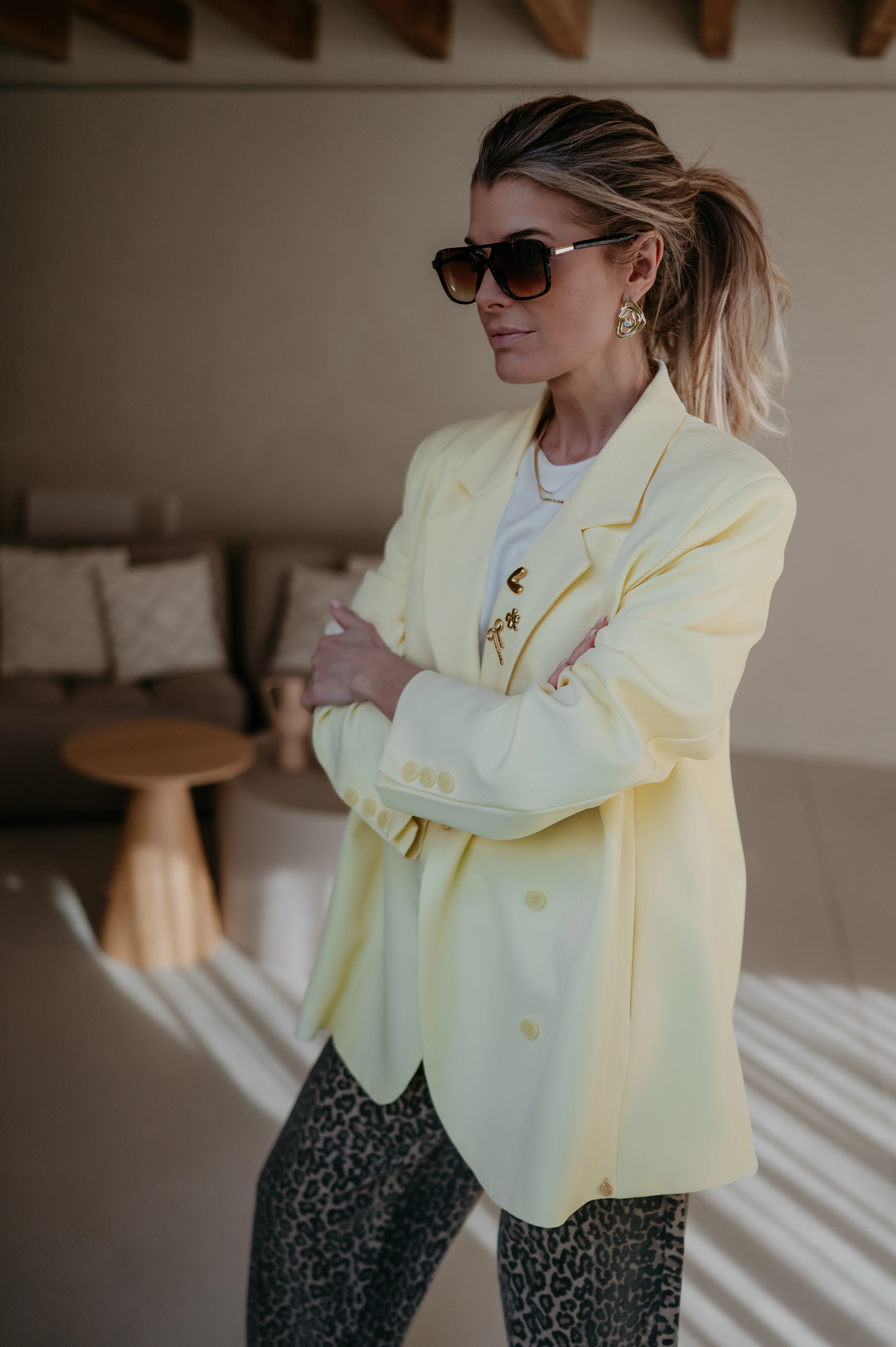 Zinigu blazer I Yellow - Image 7