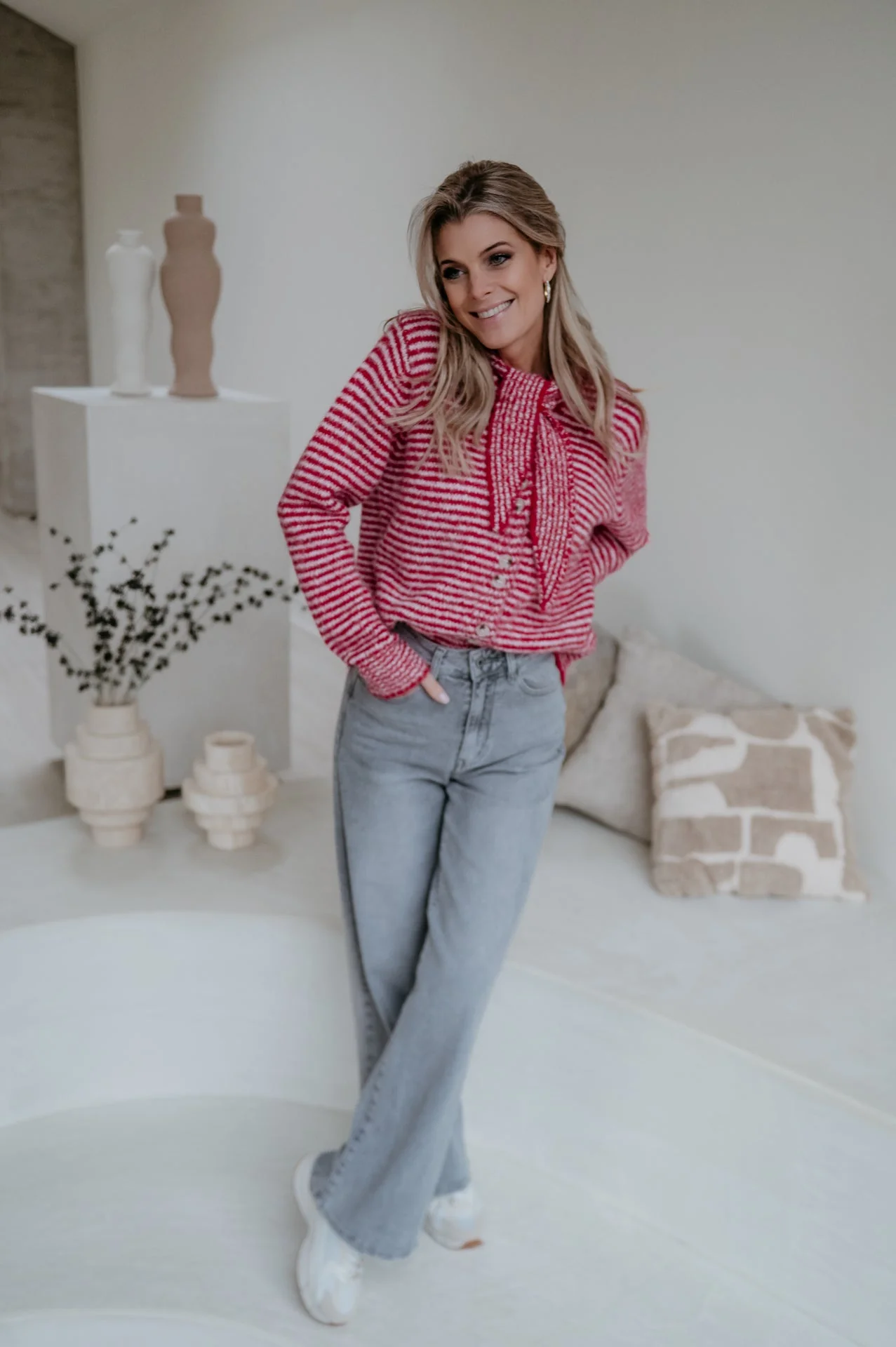 Zuledi cardigan I Rose